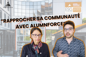 Video et témoignage de l'ESC Clermont Alumni sur le suivi AlumnForce