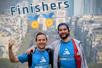 Retours sur la performance des membres d'AlumnForce au marathon de Paris