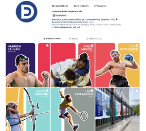 JO Paris 2024 Instagrem Dauphine