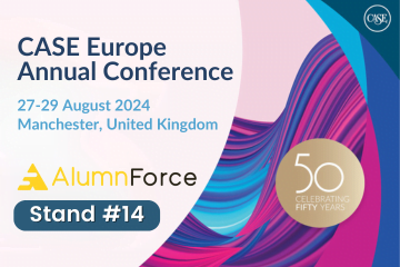 AlumnForce au CASE 2024 à Manchester