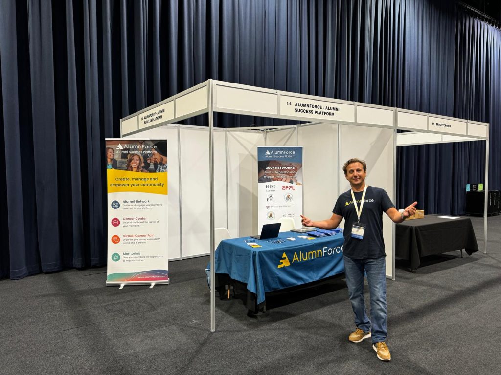 AlumnForce stand @CEAC24 Manchester