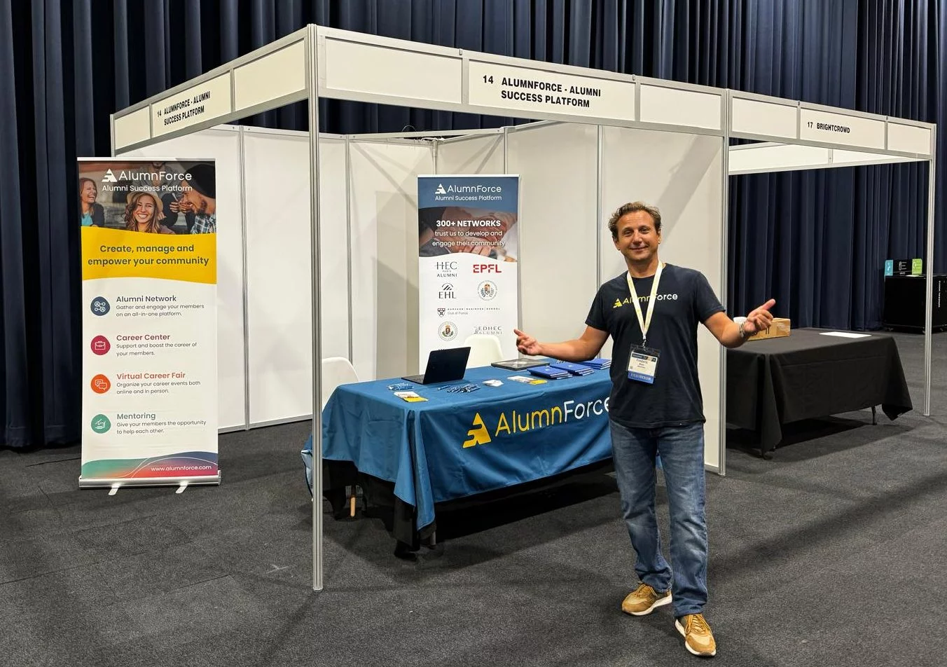 AlumnForce stand @CEAC24 Manchester