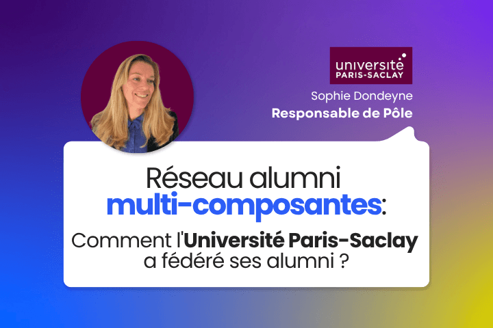 Réseau alumni multi-composantes : Sophie Dondeyne, Université Paris-Saclay